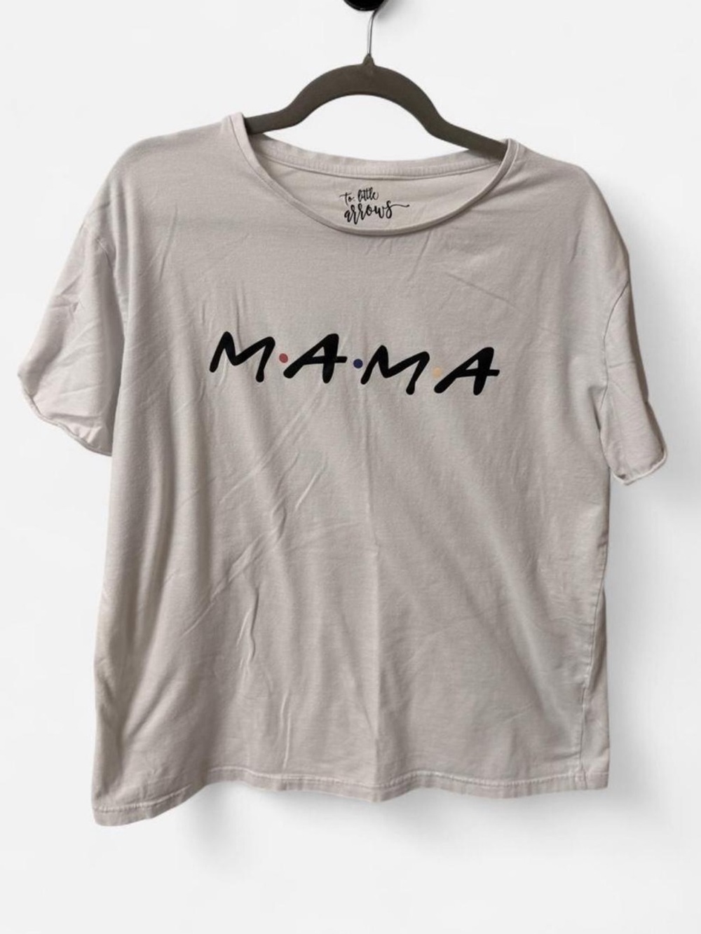Mama Graphic Friends T‑Shirt in White